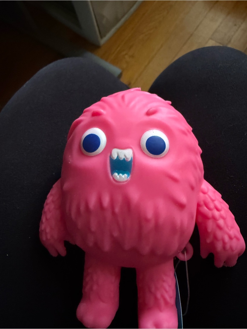 Kids Pink Monster Bath Toy - Soft squishy